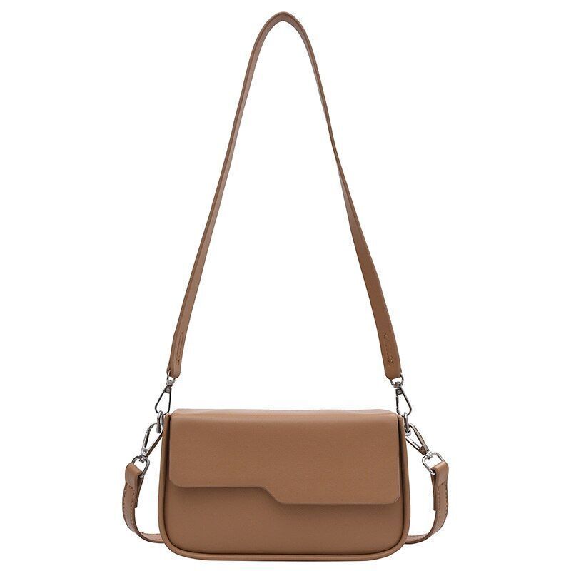 20*11*6.5CM Messenger Bag Minimalist Retro Shoulder Bag Texture Small Square Bag