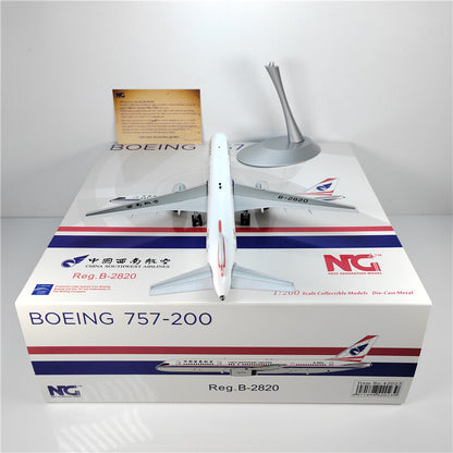 1:200 NG Model China Southwest Airlines B757-200 Airplane Diecast Aircraft Model
