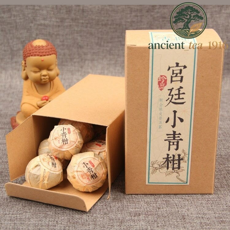 100g Chinese XinHui "Chen Pi" Tangerine Peel Orange Ripe Puer Tea