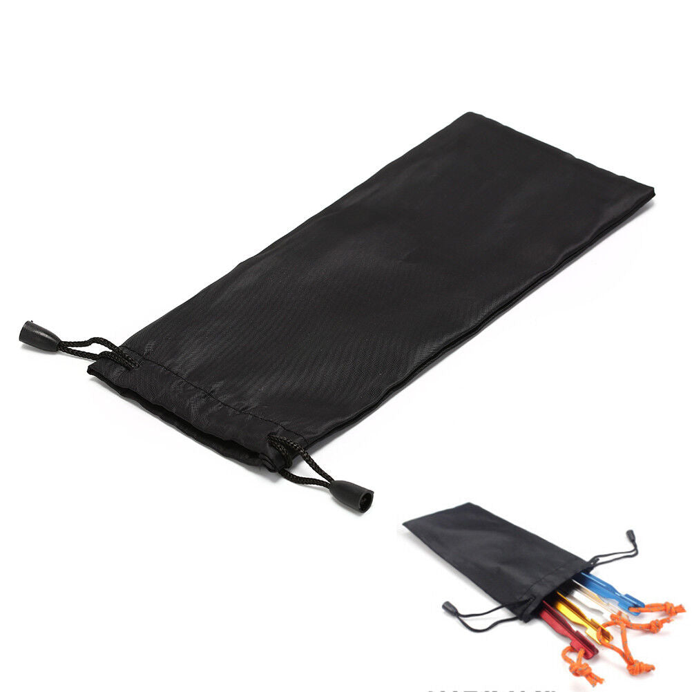 21cm Tent Peg Nails Stake Storage Bag Outdoor Camping Tent Peg Nai-ca