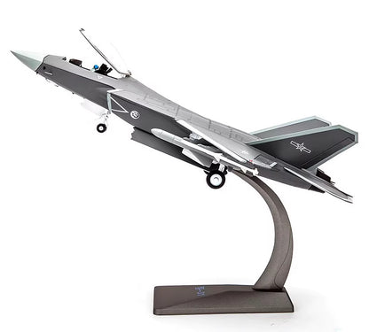1:48 31CM China J-31 Gyrfalcon Stealth FC31 Fighter Plane Diecast Aircraft Model