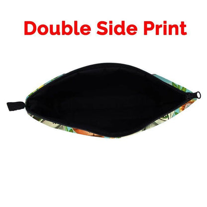 Cute Cat Print Cosmetic Traveling Makeup Bags Cosmetic Storage Purses 5*20*10 CM