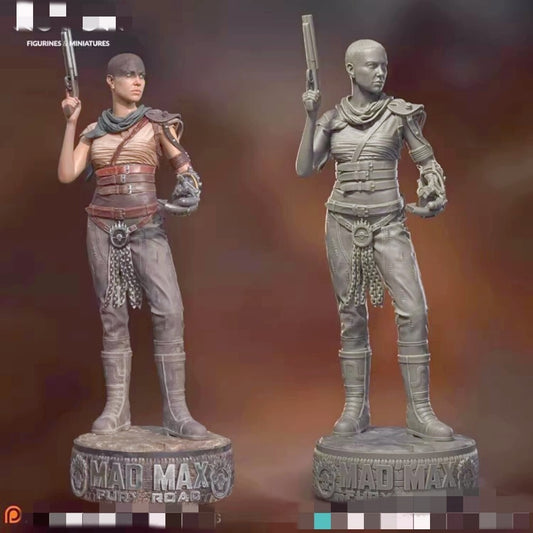 1/24 resin figure model kit Crazy Max 3D printing Unassembled Unpainted