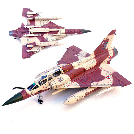 1/72 French Mirage 2000 Fighter Model Two Seat Assault Wadi Dum Alloy Model