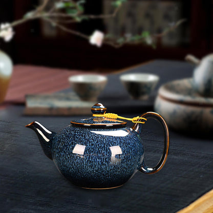 Ceramic Teapot for Boiling Hot Water Tea Dispenser Teaware