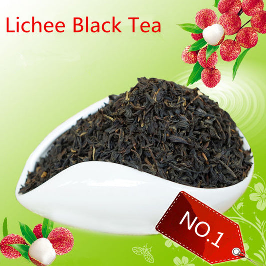 200g Lichee Black Tea Lychee Congou Kung Fu Red Tea Weight Loss Fruit Herbal Tea