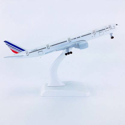 1:300 20cm Air France B777 Model Plane Alloy Diecast Airplane Airliner Ornaments