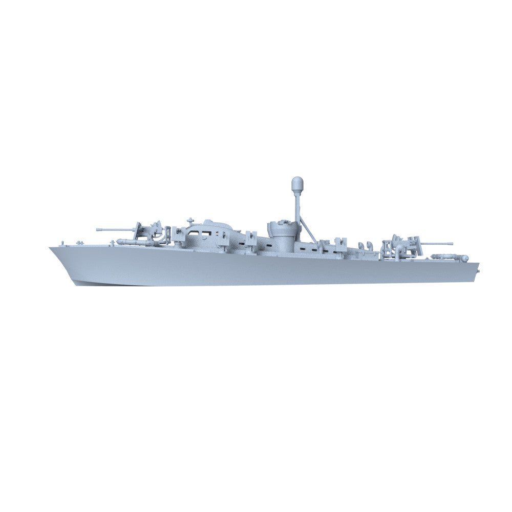 SSMODEL 1/700 Military Model Kit USS Elco 77-Foot PT Boa PT-59 WaterLine