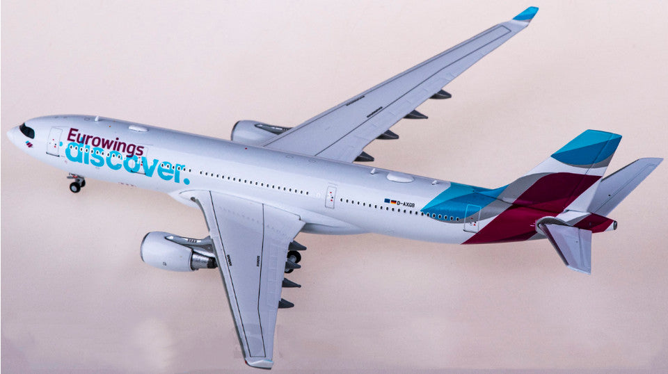 1:400 JC WINGS Eurowings Discover AIRBUS A330-200 Passenger Plane Diecast Model