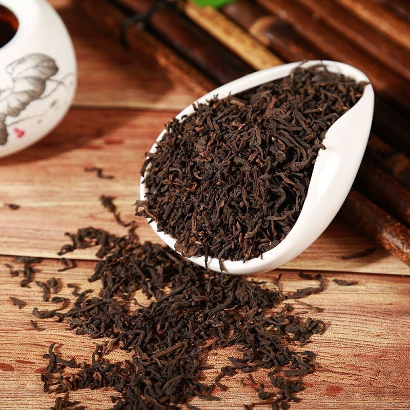 Liubao Tea Wuzhou Top Dark tea Ripe Tea Red Bean Aroma Natural Herbal for Health