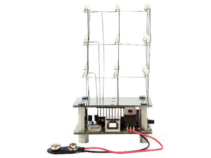 Velleman MK193 3D LED Cube 3 x 3 x 3 Soldering Practice Kit