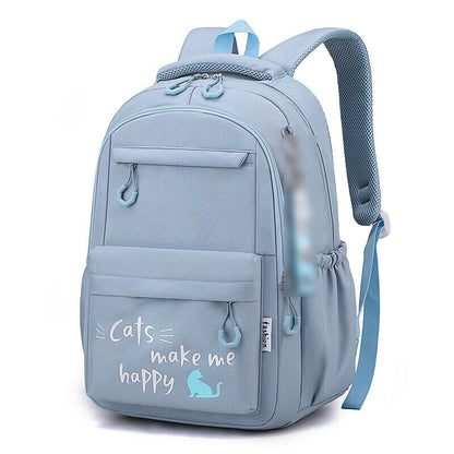 Middle School Bag for Girls Teenager Primary Student Backpack Large Capacity