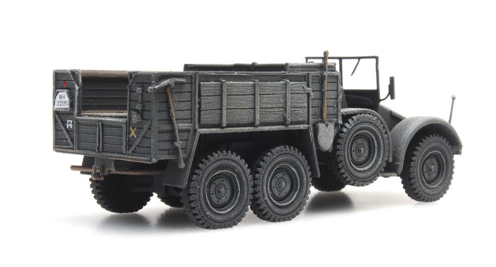 ARTITEC WM German Krupp Protze gray 1/87 FINISHED MODEL TRUCK