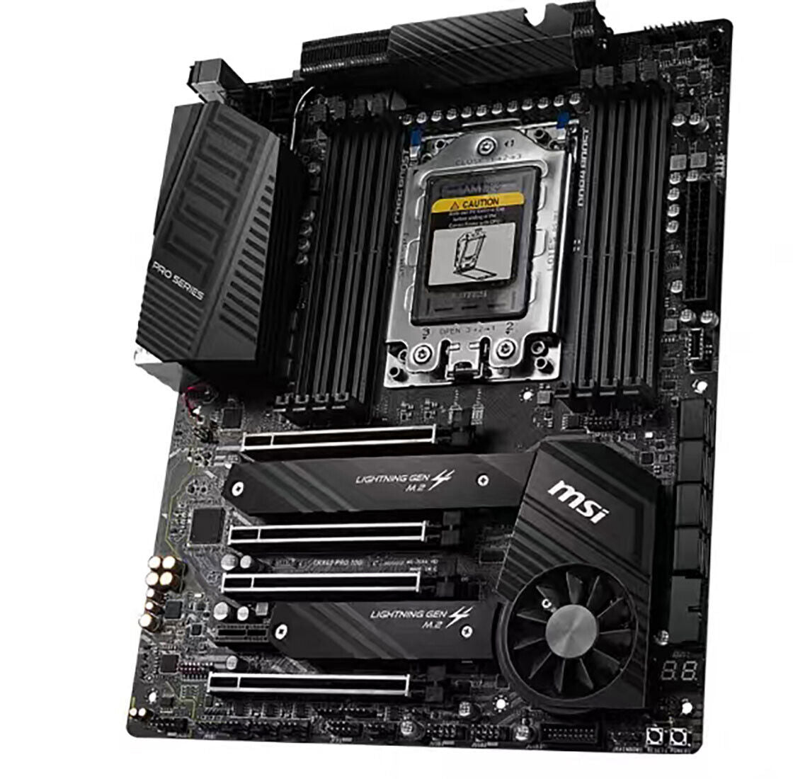 MSI TRX40 PRO 10G supports 3960X 3970X 3990X CPU MSIAMD motherboard