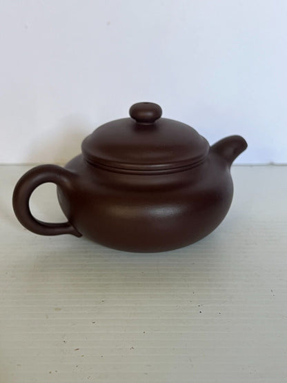 Chinese Handmade Yixing Zisha Clay Tea Pot Stamped