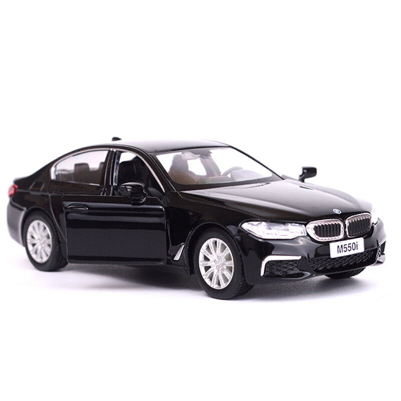 1/36 BMW M550i Model Car Diecast Toy Vehicle Toys for Boys Kids Gifts Black
