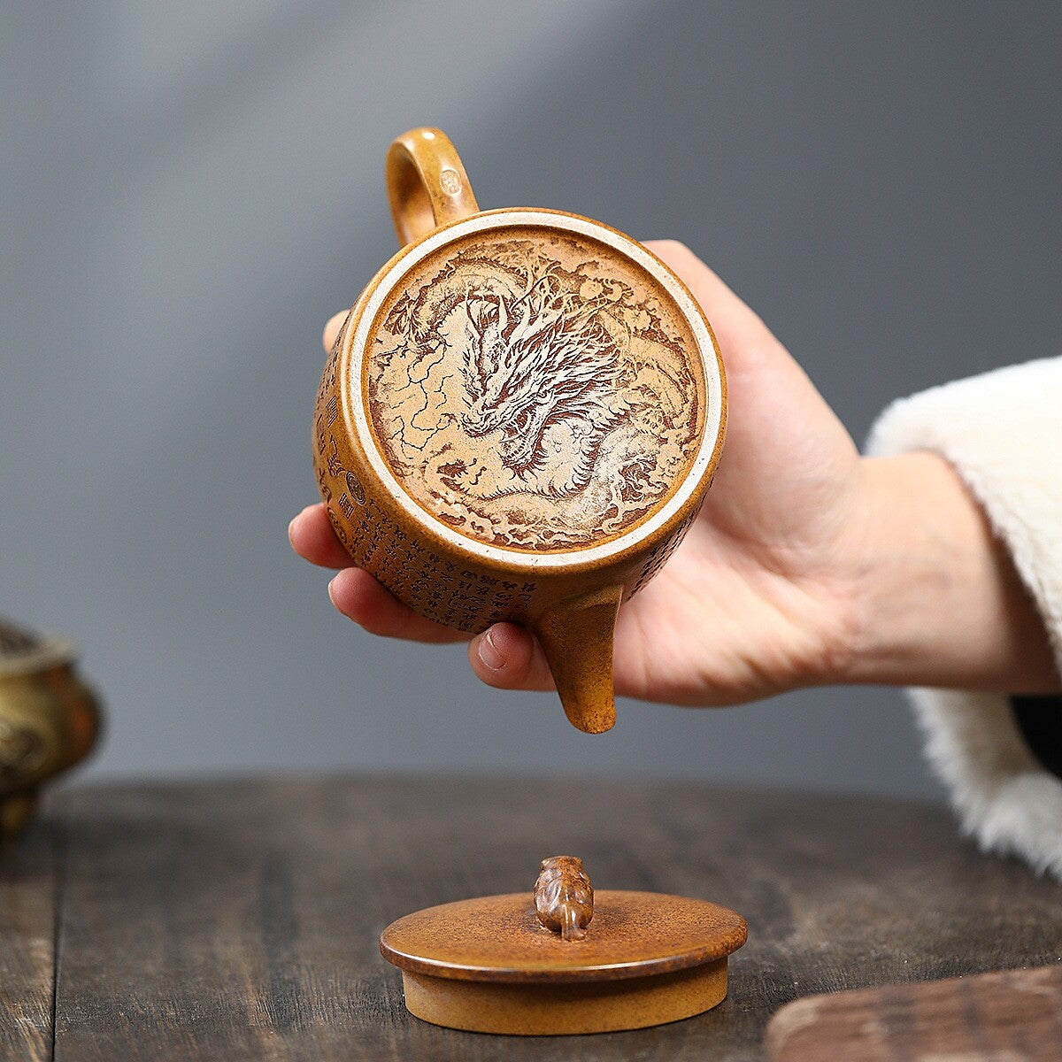 13 Infuser Holes Yixing Zisha Duan Clay Tea Pot Chaishao Craft Handmade Pot New