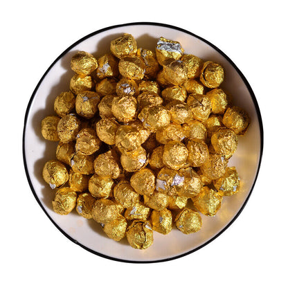 Yunnan cracked tea, China Gold tin foil packaging gift box Resin tea Pu'er tea cream-
