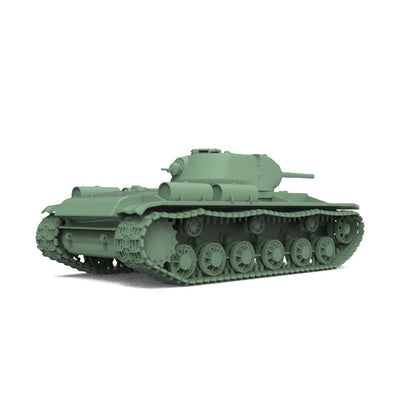 SSMODEL SS160860 1/160 Military Model Kit Soviet KV-1S Medium Tank