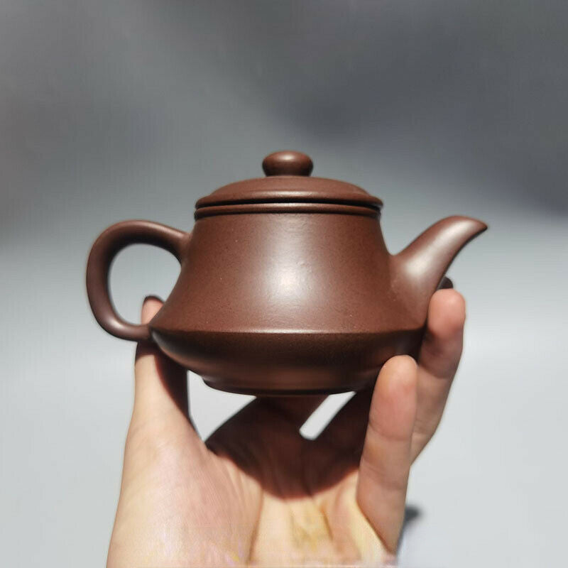 220ml Antique Chinese Yixing Purple Clay Tea Pot Kung Fu Tea Set trumpet