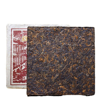 250g Pu'er Tea Ripe Tea Brick Tea Banzhang Ripe Tea Pu'er Ripe Tea Brick