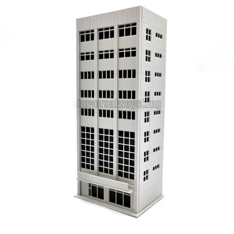 1/144 N Scale Buildings Model Train Railway Railroads Trade Office Gray House