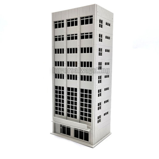 1/144 N Scale Buildings Model Train Railway Railroads Trade Office Gray House