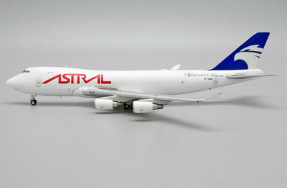JCWings Astral Aviation B747-400F(SCD) TF-AMU 1/400 diecast plane model aircraft