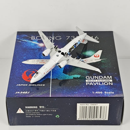 1:400 Phoenix Japan Airlines B737-800 JA342J Airplane Diecast Aircraft Model