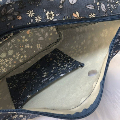 Canvas Waterproof Inner Pocket Lining Insert Women Handbag Silicone Accessories