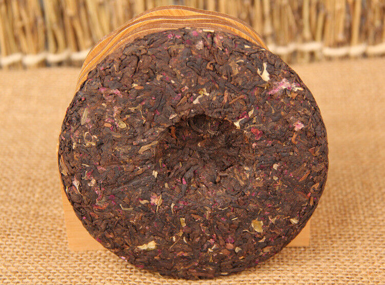 100g Puerh Tea Cooked Tea Rose Flavor Tea Slimming Healthy Black Tea Green Food