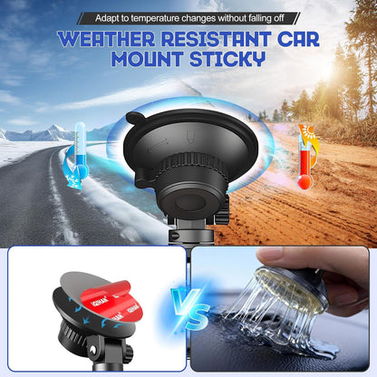 Sticky Adhesive for Car Phone Holder Mount, Double Sided Mounting Tape Replaceme