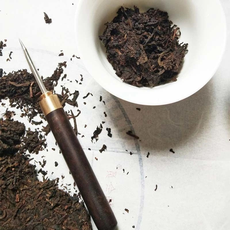 300g Wuzhou Liu Pao Tea Black Tea Aged Dark Tea Liu Bao Tea Cake Liubao HEI CHA