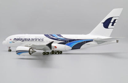 1:200 37CM JC Wings Malaysia Airlines AIRBUS A380 Passenger Plane Diecast Model