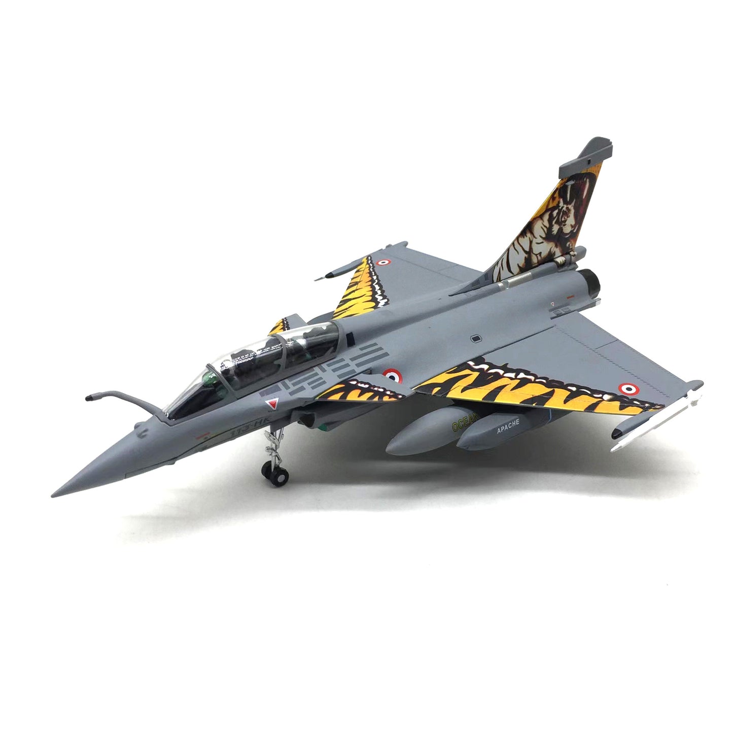 1:72 Rafale B NATO Tiger Club Alloy Fighter Aircraft Model Military Ornaments