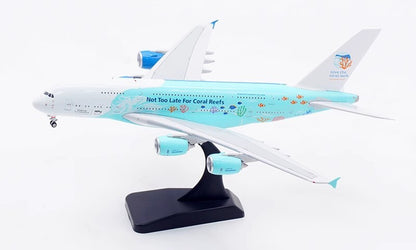1:400 Aviation Hifly AIRBUS A380-800 Passenger Airplane Diecast Aircraft Model