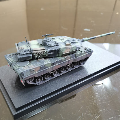 1/72 German Leopard 2A7 Main Battle Tank Model Tricolor Camouflage Coating