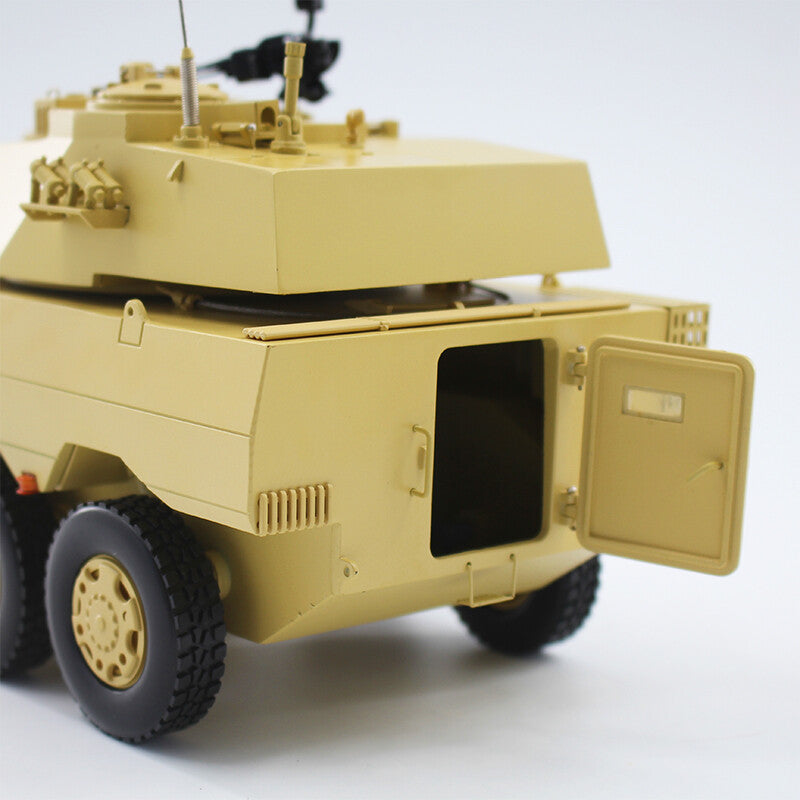 1:26 33CM 8x8 Wheeled 105CM Self Propelled Assault Gun Armor Diecast Model