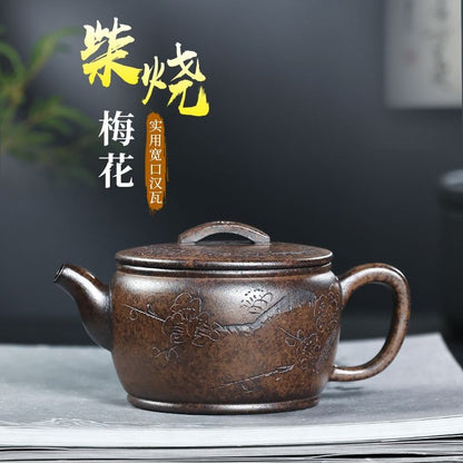 Handmade Yixing Zisha Chai Shao Han Wa Teapot 250ml Purple Clay Gongfu Tea
