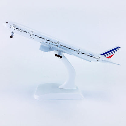 1/300 20cm France B777 Model Plane Alloy Simulation Airplane Airliner Collection