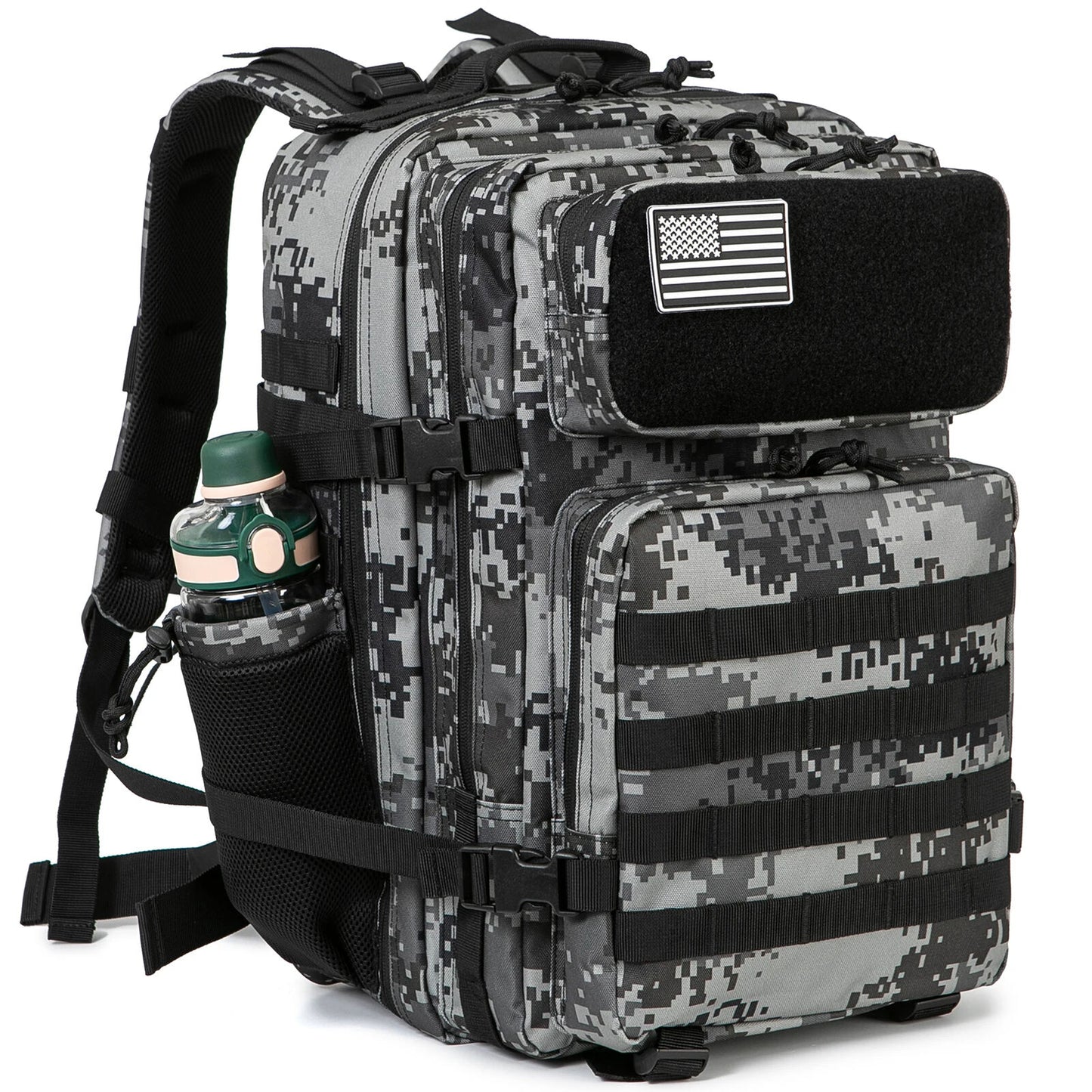 50L Military Tactical Backpack Army Bag Hunting Men Outdoor Hiking Rucksack