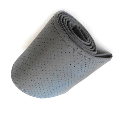 Soft PU Leather Car Steering Wheel Cover Protector W/ Needle/Thread Vehicle DIY