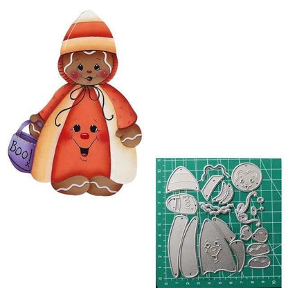 Cutting Dies Gingerbread Layering Dies Craft Scrapbooking Card Making