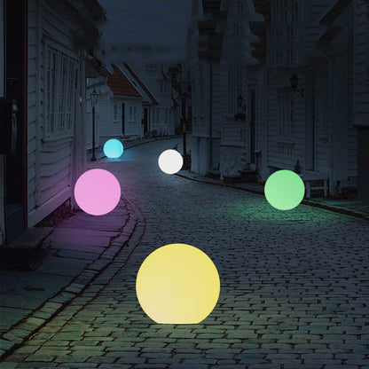 Solar Powered Colorful LED Light Floating Fountain Pond Garden Pool Lamp Ball A