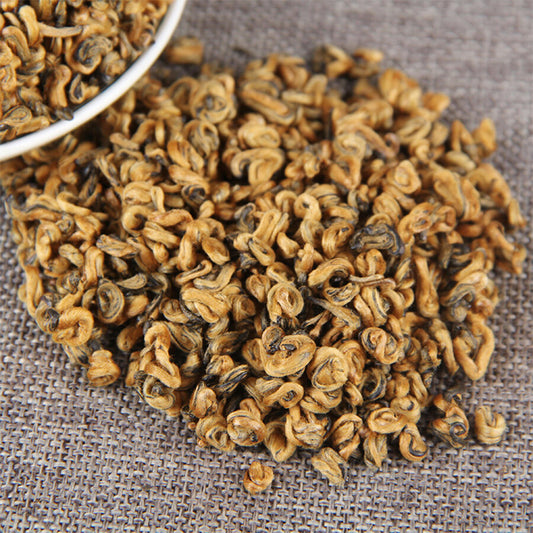Golden Dianhong Black Tea 500g - Yunnan Fengqing Huang Jin Luo Loose Leaf