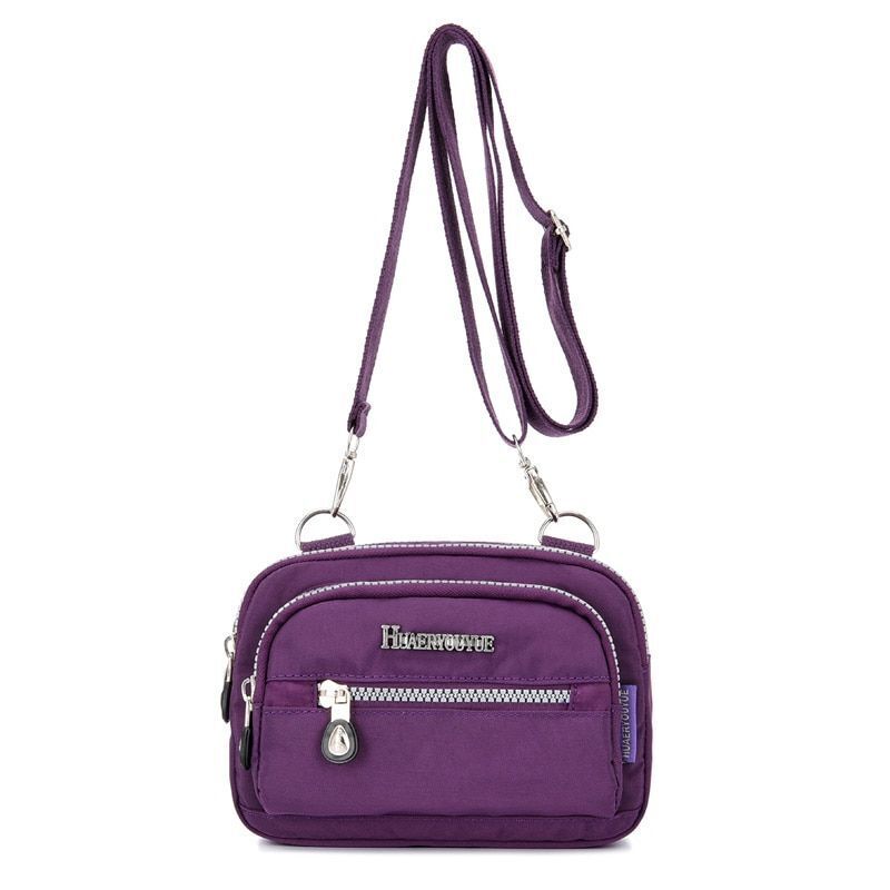 19*8*14CM Bags Small Purse Shoulder Bag Waterproof Nylon Crossbody Packs Handbag