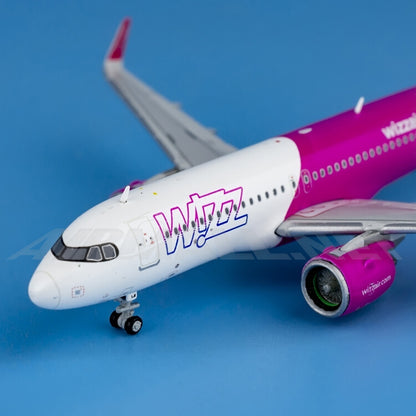 1:400 JC Wings Wizz Air Airbus A320neo Passenger Diecast Aircraft Model