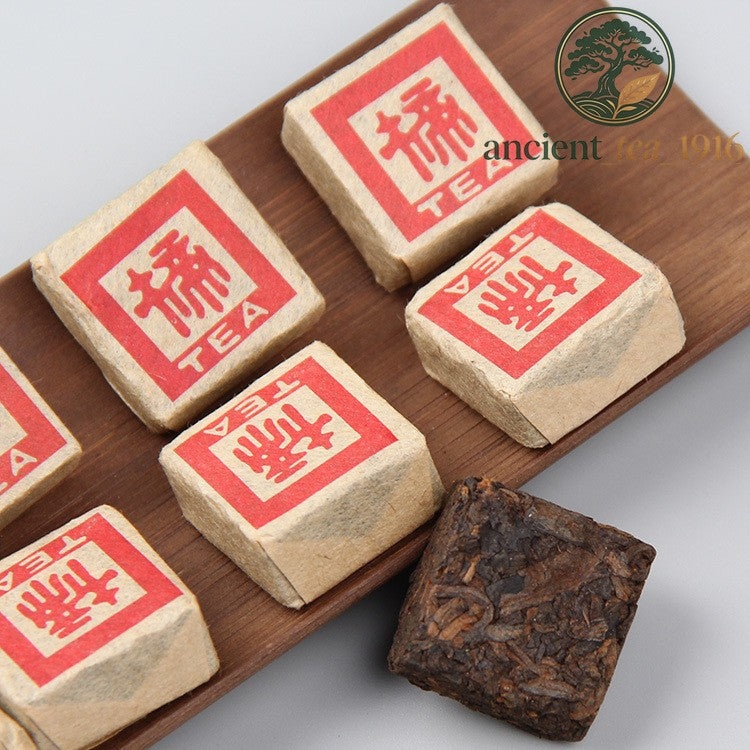 500g 2003 Yunnan Pu Erh Brick Ripe Tea Mini Tuo Tea Pu'er