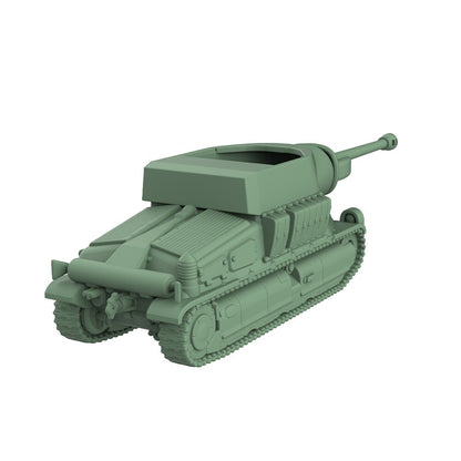 SSMODEL SS200662 1/200 Military Model Kit France Somua S-35 CA Tank Destroyer