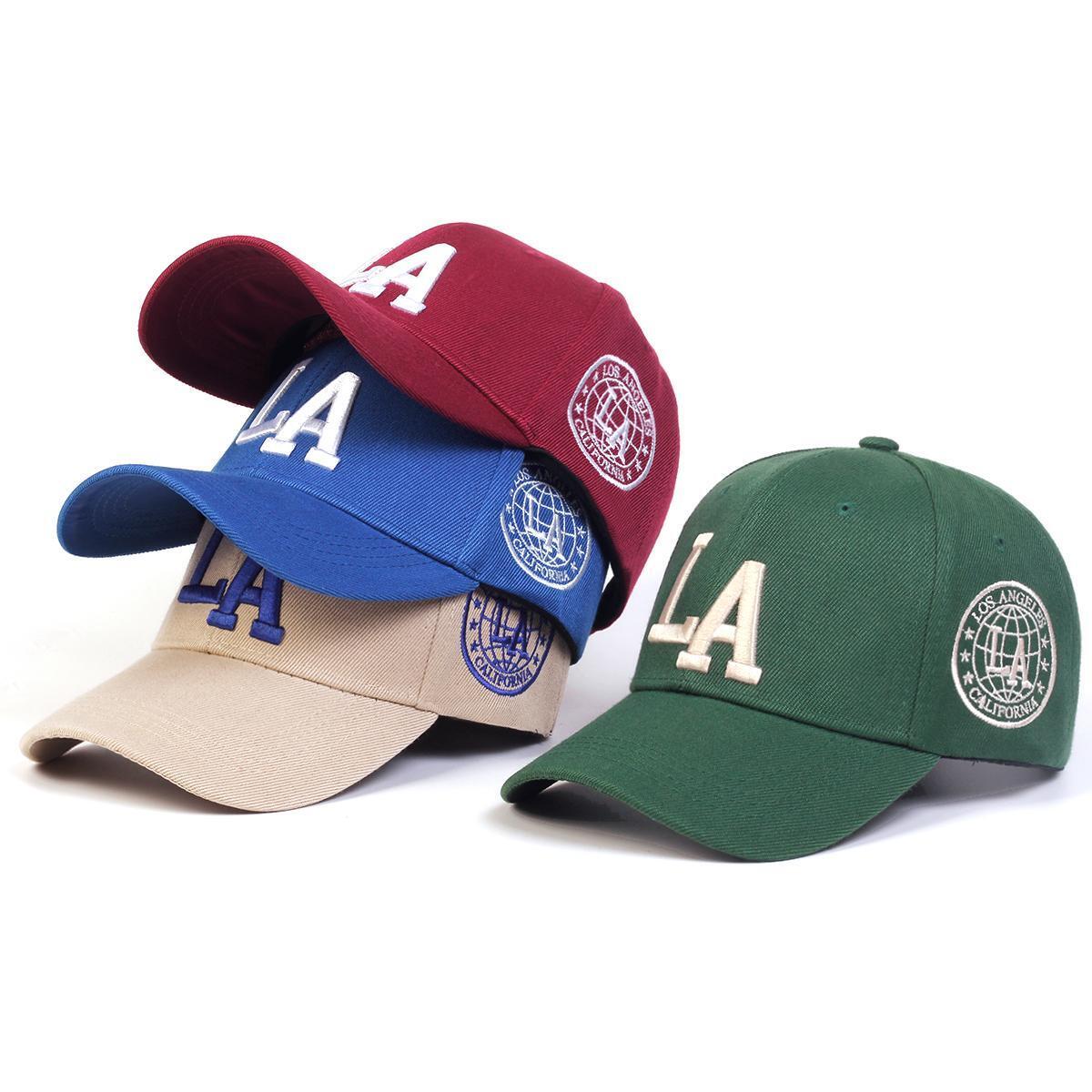 New York Los Angeles La Dodgers Clean Up Hat Cap Baseball Sport Snapback Cap